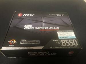 MSI マザーボード MPG B550 GAMING PLUS/A ATX [AMD B550 チップセット搭載] 