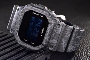 ■CASIO(カシオ) G－SHOCK DW-5600SL-1JF Slash Pattern Series 中古極上品