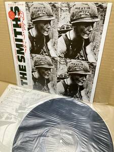 美盤LP帯付！MAT:1A1/1A2！The Smiths / Meat Is Murder Tokuma 25RTL-3001 国内盤 ROUGH TRADE MORRISSEY JOHNNY MARR 1985 JAPAN OBI NM