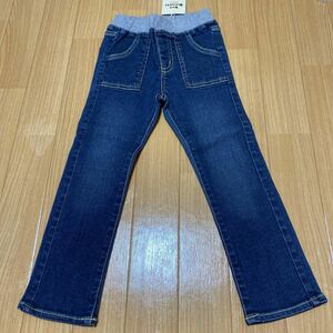 SALE 即決　新品　ミキハウス　ストレッチジーンズ　100 デニムパンツ