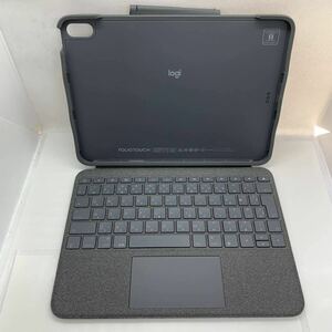 （530-10) Logicool iPad Proケース YU0043 Logitech Folio Touch YU0043 ジャンク品