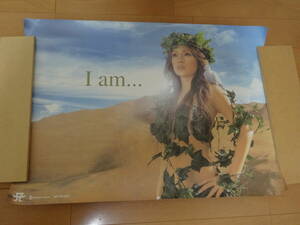 浜崎あゆみ　　I am…ポスター　avex CD販促用　エイベックス　歌姫　j-pop 　ayu