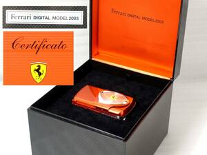 15◎オリンパス ニュースリリース FERRARI S.p.A.公認2003年モデルデジタルカメラ f付属品 取り扱い説明書 オリジナル箱 未使用品