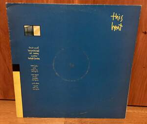 LP■NEW WAVE/THIS HEAT/S.T./PIANO THIS 1/UK盤79年ORIG 1st ORIGINAL PRESS RARE原盤 NIRUP刻印有 ANTHONY MOORE/DAVID CUNNINGHAM