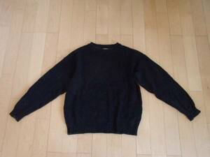 MADE IN USA RAGG INDIGO SWEATER WOOL NYLON アメリカ製 藍