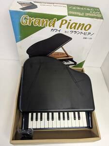 【未使用？箱付き】KAWAI カワイ ミニグランドピアノ 25鍵盤 ピアノ トイピアノ ミニピアノ ミニチュア 楽器 おもちゃ（☆64）