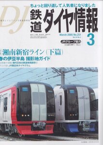 ■送料無料■Z5■鉄道ダイヤ情報■2005年３月No.250■特集：湘南新宿ライン（下篇）/春の伊豆半島撮影地ガイド■(概ね良好/ダイヤグラム有)