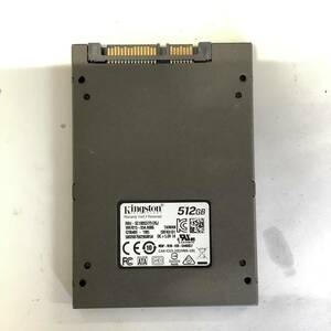 K60509165 Kingston SATA 512GB 2.5インチ SSD 1点【中古動作品】