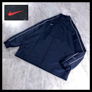 00s NIKE トラックジャケット ジャージ ネイビー XL y2k