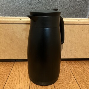 ニトリ 卓上ポット 1.0L ブラック 保温 保冷 