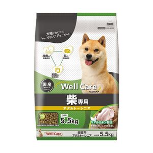 （まとめ買い）イースター ウェルケア 柴専用 アダルト～シニア 5.5kg 犬用フード 〔×3〕