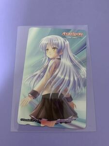 Angel Beats エンジェルビーツ テレホンカード 未使用品　50度　アニメ 