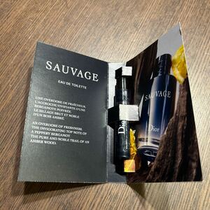 ディオール ソヴァージュ オードゥトワレ　サンプル 香水 SAUVAGE Dior