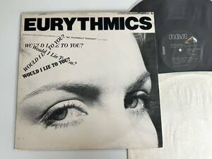 【85年US12inch】Eurythmics/ Would I Lie To You(Mix,Extended)/Here Comes That Sinking Feeling RCA PW14079 Annie Lennox,Dave Stewart