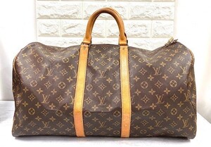 LOUIS VUITTON ルイヴィトン キーポル55 ボストンバッグ モノグラム M41424 fah 11A827