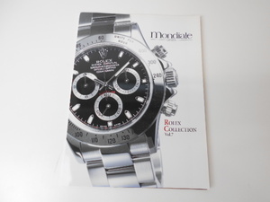 ◆ロレックス　ROLEX COLLECTION Vol.7　高級腕時計　コレクション　カタログ　プライス価格表付　2006年11月　モンデール銀座　希少