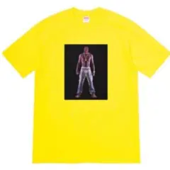 黄M Supreme Tupac Hologram Tee Tシャツ