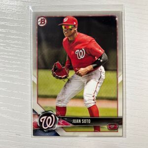 2018 Bowman Juan Soto paperカード