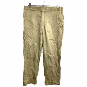 Dickies 874 ワークパンツ W40 ディッキーズ オリジナルフィット ビッグサイズ ベージュ 古着卸 アメリカ仕入 2403-634