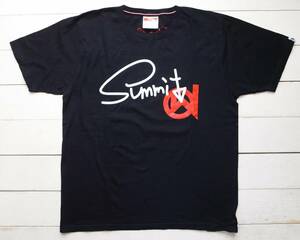 WHIZ LIMITED × Summit サミット限定 チェーンステッチ ロゴプリントTシャツ L 黒