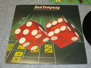 BAD COMPANY バッド・カンパニー STRAIGHT SHOOTER ストレート・シューター 英 LP ポール・ロジャース ボズ・バレル ミック・ラルフス 