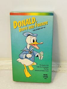 【超希少 ＶＨＳ】DONALD, DAFFY AND FRIENDS THE SPIRIT OF 