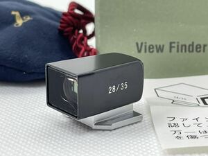 【A- 極上品】Voigtlander 28/35mm View Finder Black フォクトレンダー ビューファインダー 元箱