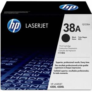 【新品未使用】HP Q1338A 38A ブラックトナーカートリッジ LaserJet 4200-12,000ページ用