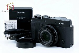 １円出品 FUJIFILM 富士フイルム X30 ブラック コンパクトデジタルカメラ 【オークション開催中】