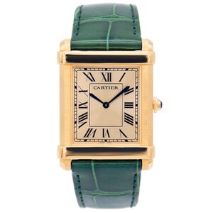 CARTIER/カルティエ Tank Chinoise タンク WGTA0088 K18YG 手巻き 腕時計 #HK11112