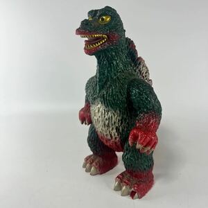 1円〜 当時物 ソフビ ゴジラ 怪獣 現状品 GODZILLA マスダヤ ランプソフビ ランプ無 グレートザウルスゴジラ 怪獣 ブルマーク ビンテージ