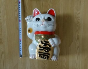 招き猫　陶器