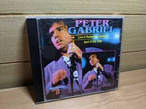 CD Live in Rotterdam, Holland April 27/28 ,1993　Peter Gabriel　ピーターガブリエル　genesis ジェネシス　プログレ　tony levin