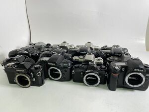 【訳あり】ジャンク フィルムカメラ AF MF 16台まとめて NIKON PENTAX など色々　#e8505