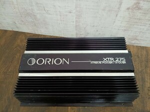 ORION　オライオン　XTR 275 XTREME POWER X-OVER パワーアンプ　アンプ　カーステ　カーオーディオ　旧車　ジャンク