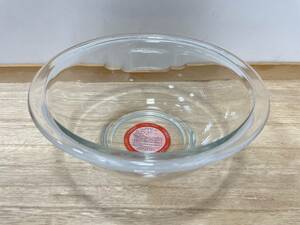 【2875‐10】未使用 PYREX パイレックス ボウル 中 耐熱ガラス食器 岩城硝子 箱付き 昭和レト