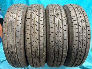 ②2022.2021年製145/80R13バリ山！中古タイヤ4本セット　ブリヂストン ネクストリー　BRIDGESTONE NEXTRY 夏タイヤ