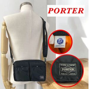 【人気】PORTER /TANKER SHOULDER BAG / 人気の形 ポーター タンカー ミニショルダー / 定番の形