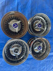 ワイヤーホイール ロードスター roadstar wheel 4穴マルチ PCD 100 114.3 13インチ 7J 希少品