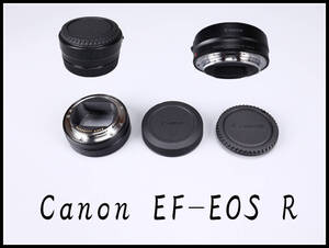 【玉】ZC563 Canon EF-EOS R EFマウント→RFマウントアダプター Mount Adapter 開封 未使用近い 極美品