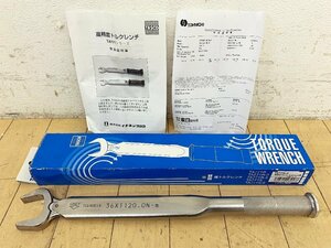 ★中古美品★イチネンTASCO 高精度トルクレンチ3/4 TA771S-2 東日 36×T120.0N・m エアコンR410a ハンドツール 計測 測定 管理)倉b