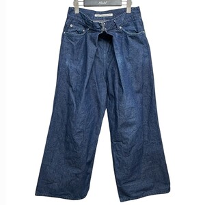 JOHN LAWRENCE SULLIVAN　RIGID DENIM WIDE PANTS リジッドデニムパワイドパンツ JLS-02-21　8071000146083