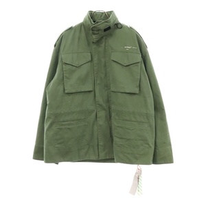 OFF-WHITE オフホワイト 20SS M-65 Field Jacket ミリタリー フィールドジャケット カーキ OMEL009R20G46021