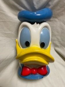 ◎ Disney ディズニー ドナルドダック 貯金箱 フィギュア ソフビ 現状品 ビンテージ