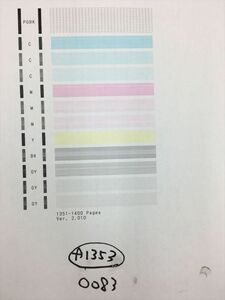 【A1353】プリンターヘッド ジャンク 印字確認済み QY6-0083 CANON キャノン PIXUS MG6330/MG6530/MG6730/MG7130/MG7530/MG7730/iP8730