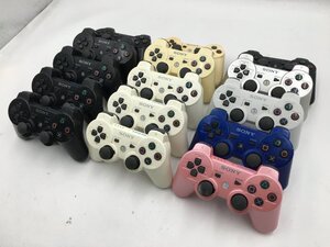 ♪▲【SONY ソニー】PS3ワイヤレスコントローラー 15点セット CECHZC2J 他 まとめ売り 1122 6