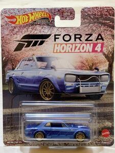 【新品：未開封】ホットウィール レプリカ エンターテイメント ニッサン スカイライン H/T 2000 GT-X [Forza Horizon 4] ハコスカ