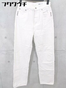 ◇ DOUBLE STANDARD CLOTHING ダブル スタンダード クロージング デニム ジーンズ パンツ サイズ36 ホワイト レディース