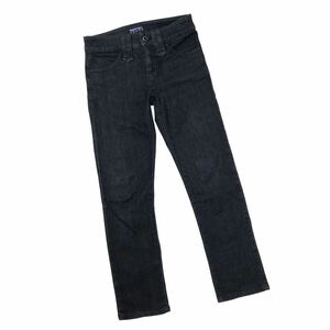 Nm231-74 EMPORIO ARMANI JEANS エンポリオアルマーニ ジーンズ MISCHA ストレッチ ブラック デニム パンツ ボトムス 黒系 レディース 25