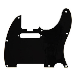 Fender Elite Tele Pickguard Black 3-Ply ピックガード アウトレット